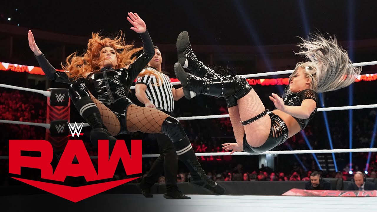 Bianca Belair & Liv Morgan vs. Becky Lynch & Doudrop: Raw, Jan. 17, 2022 - WWE