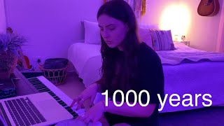 1000 years - Liza Anne (cover) // Kali Downey