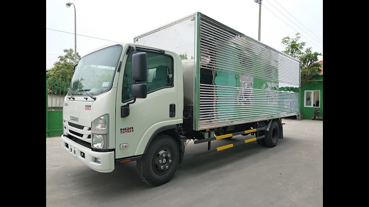 Giá xe tải Isuzu 5 tấn thùng kín