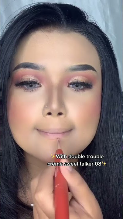 Tips Cara Lipstick Bibir Tipis Tebal Natural - Madame Gie Tutorial - DETAIL DI DESKRIPSI #Shorts