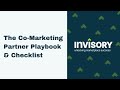 The Co Marketing Partner Playbook & Checklist