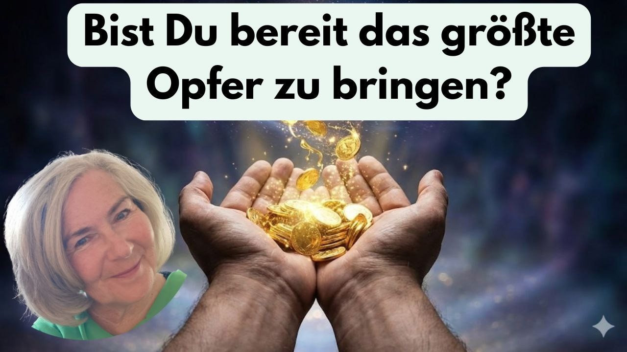 Das Opfer, das Dich reich und frei macht.