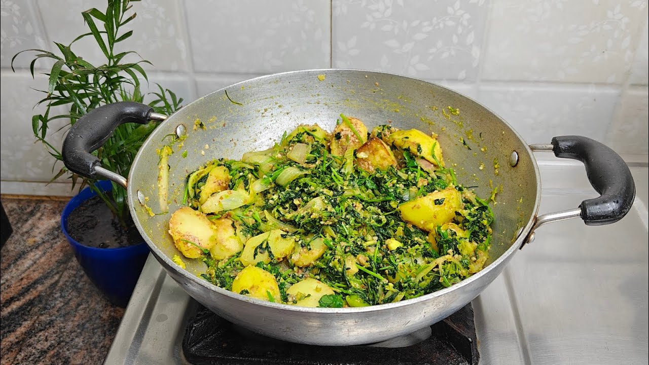 Aloo Methi - Quick & Tasty Aloo methi ♥️😍