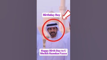 Happy Birth Day Sheikh Hamdan #sheikh #hamdan #fazza #love #royalfamily #shorts #al #maktoum uae