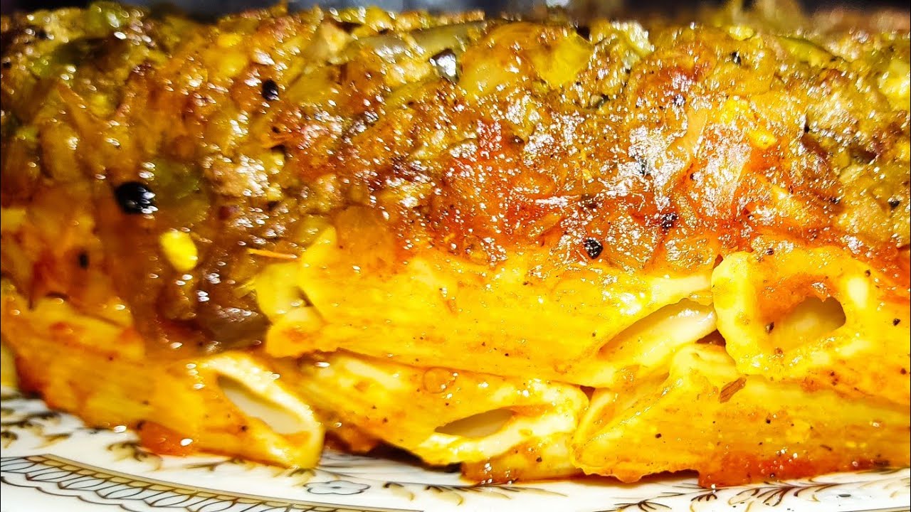 اجمد طاجن مكرونه باللحمه المفرومه منافس لاكبر المحلات وتحدى  ادخلى وشوفى بنفسك