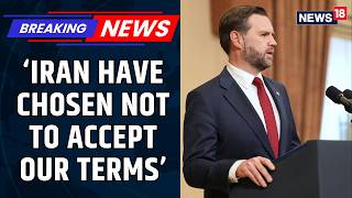 Us Vice President Jd Vance: They Have Chosen Not To Accept Our Terms Iran War Pakistan News18