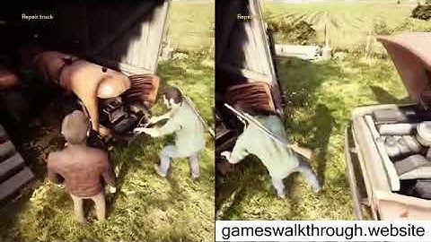 A WAY OUT Walkthrough Gameplay Part 5 - THE BOAT (PS4 Pro) gwt