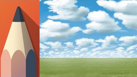 How to paint clouds easy - Autodesk Sketchbook Mobile