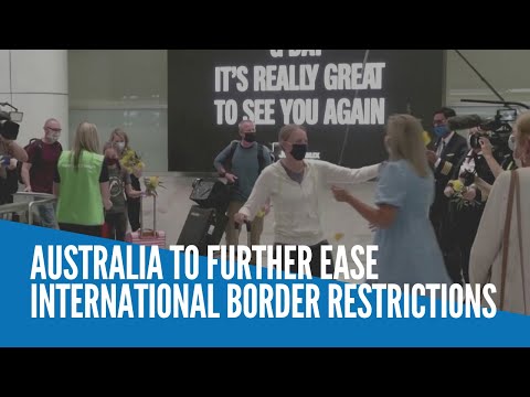 Australia to further ease international border restrictions