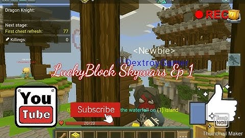 Lucky Block Skywars [Blockman Go]