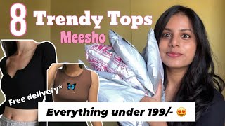 Meesho Tops Haul Under 200? | Best Quality in Budget