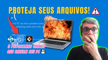 💾 Os 3 MELHORES Softwares GRATUITOS de BACKUP para Proteger Seus Arquivos!