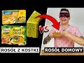 SZTUCZNY ROSÓŁ Z KOSTKI vs. NATURALNY - JAKI JEST W RESTAURACJACH?!