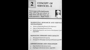 FYBCOM SEM-II | COMMERCE MANAN PRAKASHAN NOTES | MODULE:2 CONCEPT OF SERVICES-II | MARKET RESEARCH