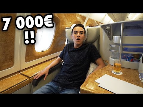 LE SIÈGE D’AVION QUI COÛTE 7 000€ (Business Class A380) | HugoPOSAY