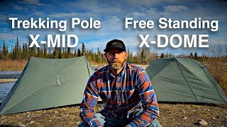 Which tent should you buy? X-Mid vs X-Dome: Trekking Pole vs Free Standing