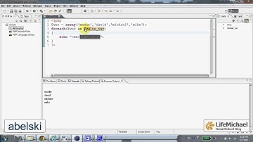 Simple Usage of foreach Loop in PHP