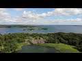 Åland on a bike, summer 2022, drone footage