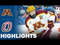 Minnesota vs omaha  ncaa college hockey  highlights  march 28 2024