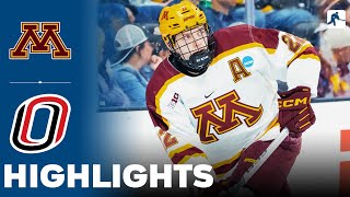 Minnesota vs Omaha | NCAA College Hockey | Highlights - March 28, 2024