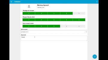 Evaluare personal - Evaluare indicatori(pentru evaluatorul sesiunii)