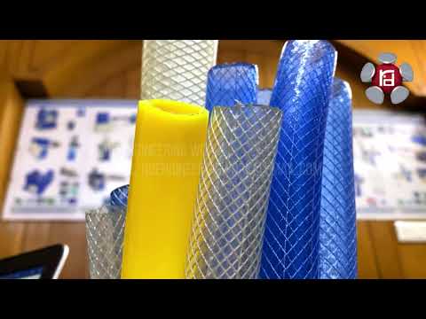 PVC Nylon Braided Hose Pipe Online Manufacturing Extrusion Plant || Machines By RD Engineering