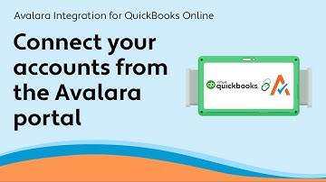 Connect your accounts from the Avalara portal - Avalara Integration for QuickBooks Online