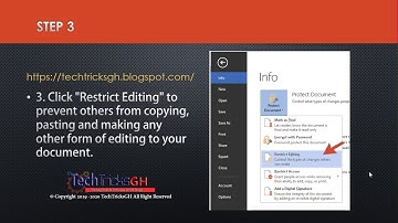 How to protect a Word document from copying, pasting and formatting.
