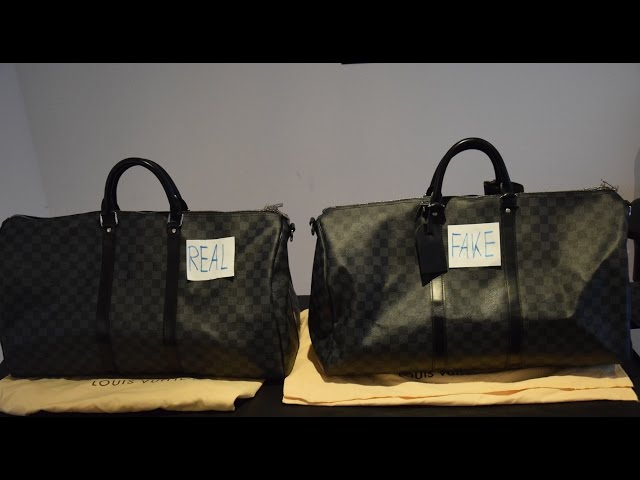 REAL VS FAKE - Louis Vuitton x Supreme Keepall LEGIT CHECK 