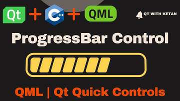 Qt QML Tutorial | ProgressBar Control | Qt QML Application | Qt QML Full Course