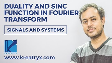 Duality and Sinc Function in Fourier Transform | Signals and Systems | GATE (EE, ECE) | Ankit Goyal