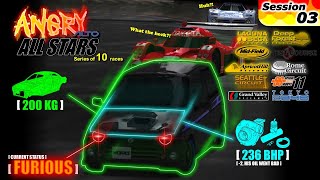 Angry Alto All Stars - Gran Turismo 3 Weight Editing - Session 3