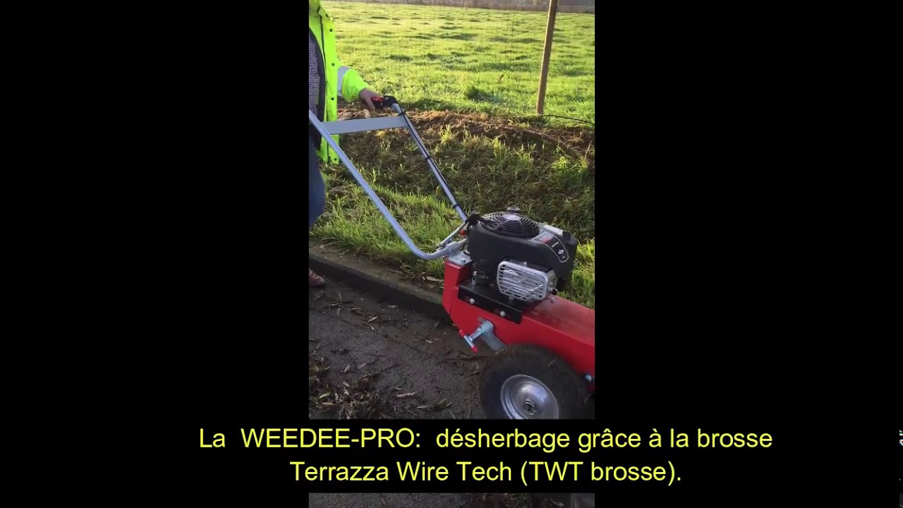 Weedee PRO avec TWT brosse