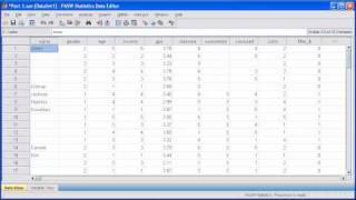 1.8 Split a File: PASW (SPSS) Statistics v.17 video