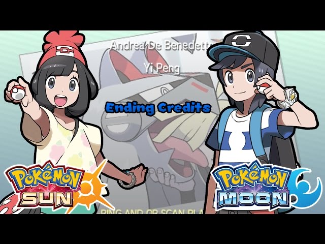 Pokémon Sun & Moon - Ending Credits Music (HQ)