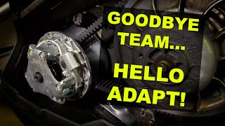 Motör-Dogz Garage: Replacing the Team Primary Clutch with the Arctic Cat ADAPT Primary Clutch