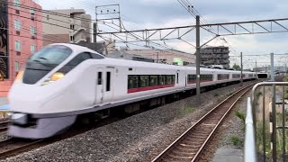【通過シーン】常磐線特急E657系品川行き新松戸駅通過シーン