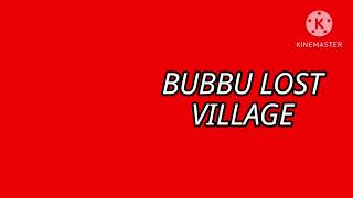 BUBBU LOST VILLAGE LOGO 2021