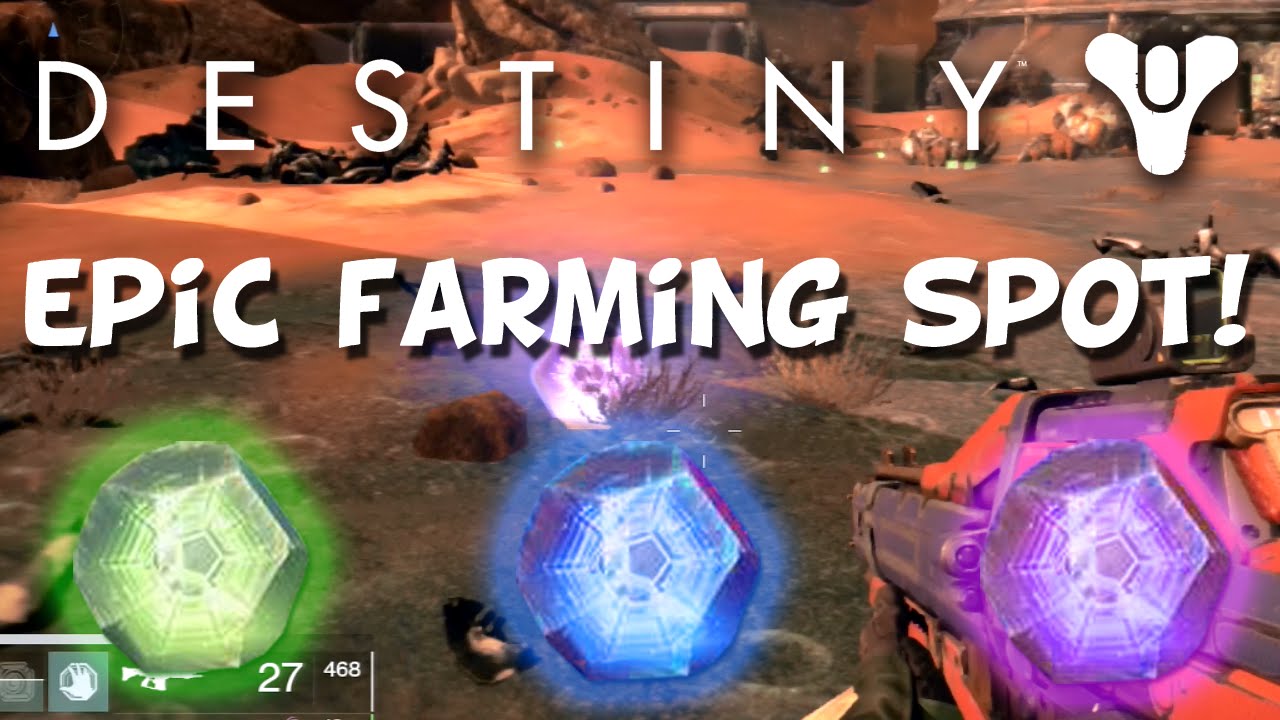 Destiny NEW Epic Farming Spot! Fast Legendarys, Rares, Relic Iron
