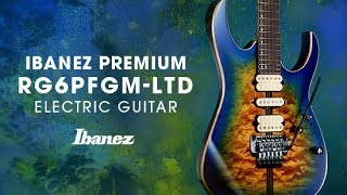 Video thumbnail of "Ibanez Premium - RG6PFGMLTD Electric Guitar"