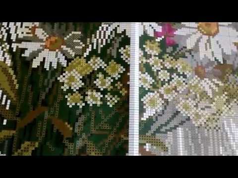 Полевые цветы вышивка риолис