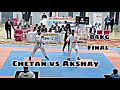 Akshay Mahara vs Chetan | Delhi vs Uttarakhand | Senior Men -84kg | All India Karate Championship