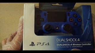 【PS4  DUALSHOCK4  ワイヤレスコントローラーWave Blue】開封&商品紹介♪ 実況#620