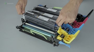 CX725 Series—Replacing the imaging kit