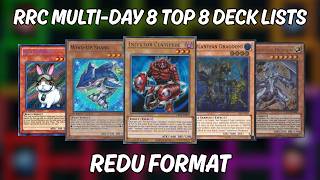 RRC 8 Top 8 Deck Lists | REDU Format