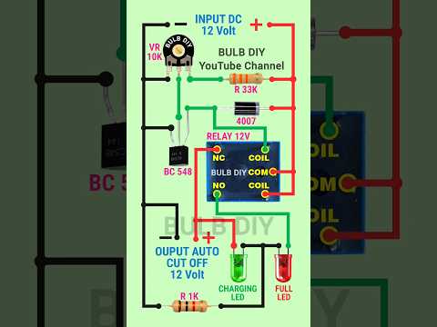 Automotive Battery Charger Schematic