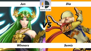[Gun's Game • Spring Edition] Winners Semis-Final - Jun (Palutena) vs Dia (Sheik) - SSBU