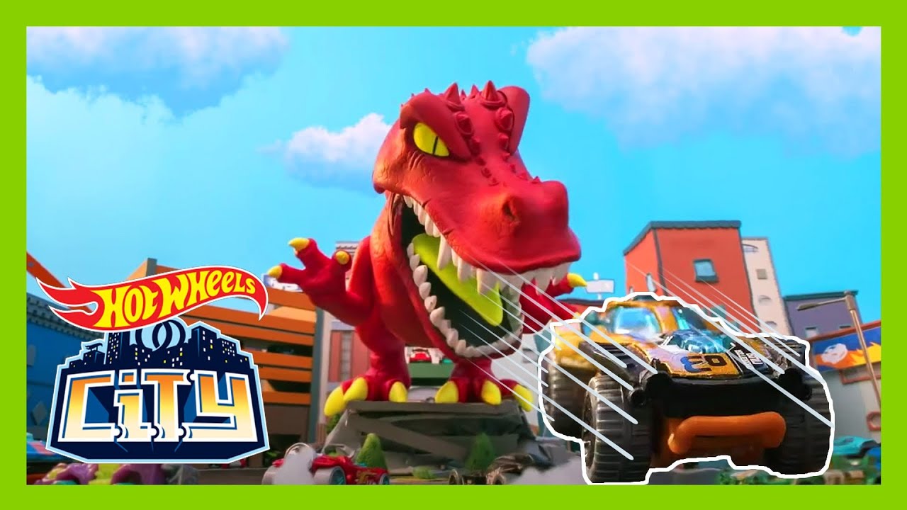 THE MOST EPIC DINOSAUR ATTACKS! 🦖, Hot Wheels City