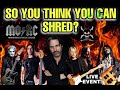 “SO YOU THINK YOU CAN SHRED?" CONTEST! JOHN 5 , REB BEACH, NUNO BETTENCOURT , BUMBLEFOOT, A.TIMMONS!