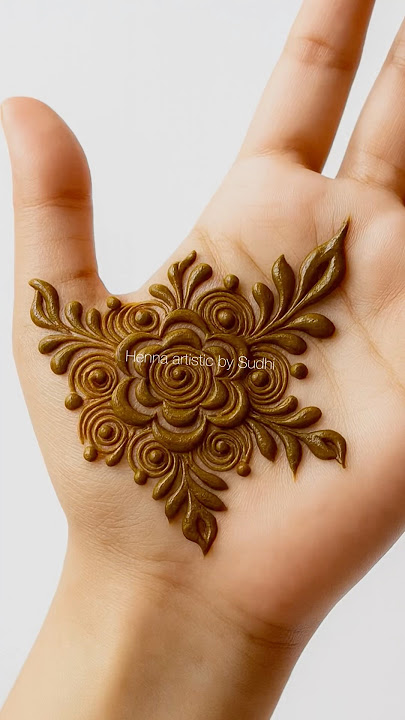 Easy stylish mehndi design #mehndi #henna #simplemehndi #hennadesign #mehandi #shorts
